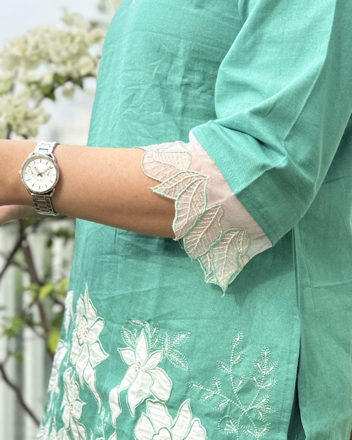 Vanya - Cutwork Co-ord Set — view 3