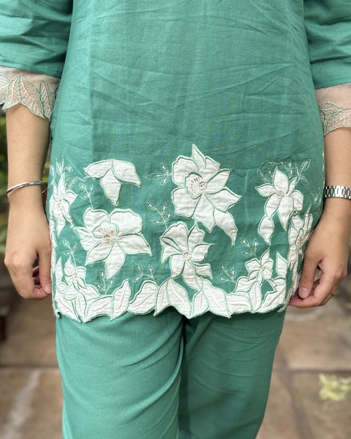 Vanya - Cutwork Co-ord Set — view 4