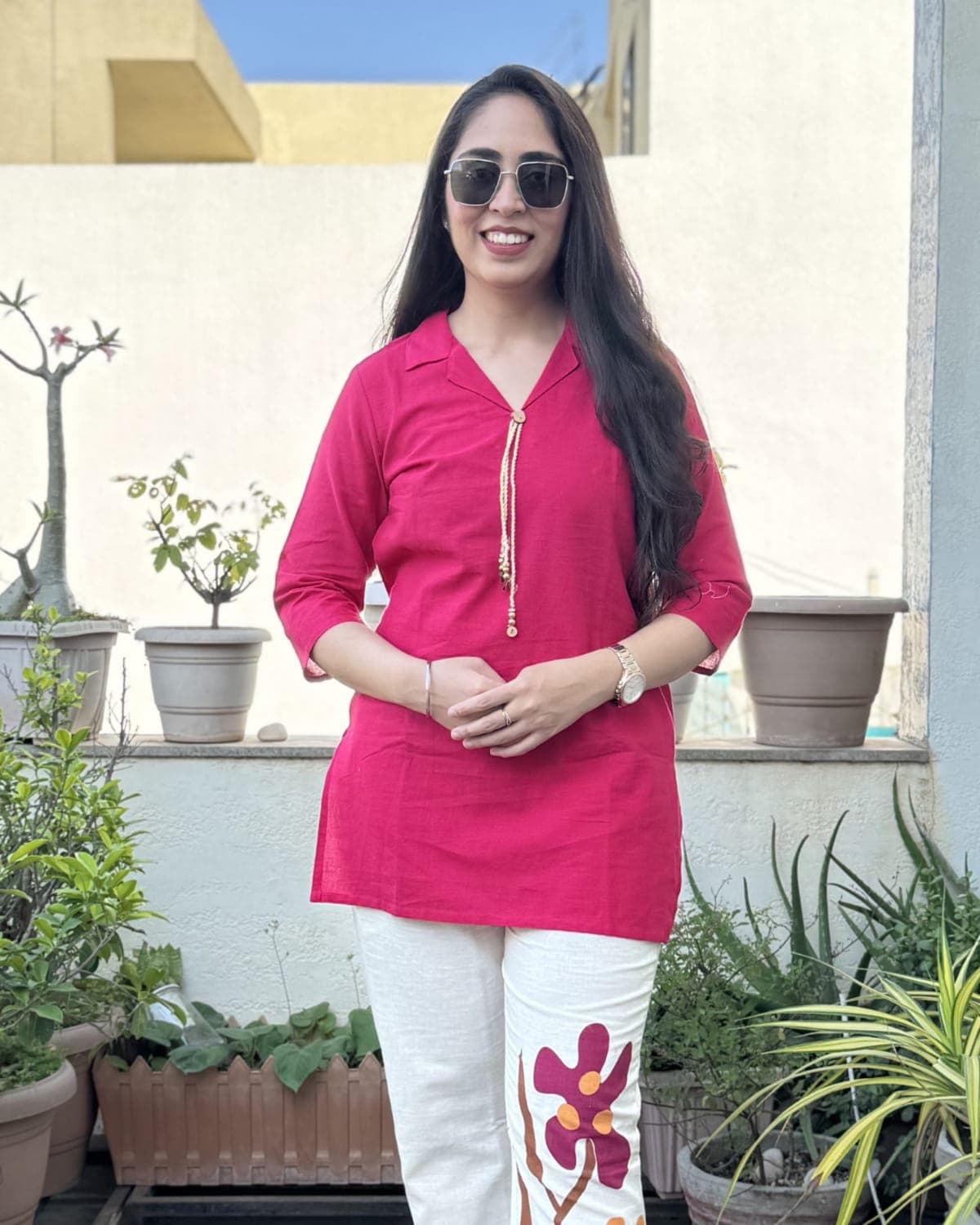 Siya - Cotton Co-ord Set — view 2