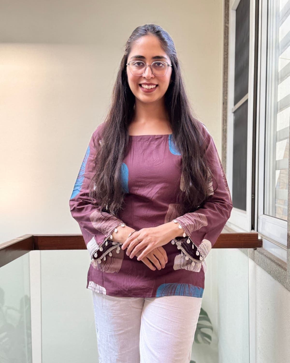 Rhea - Short Kurti with Corset Back — view 5