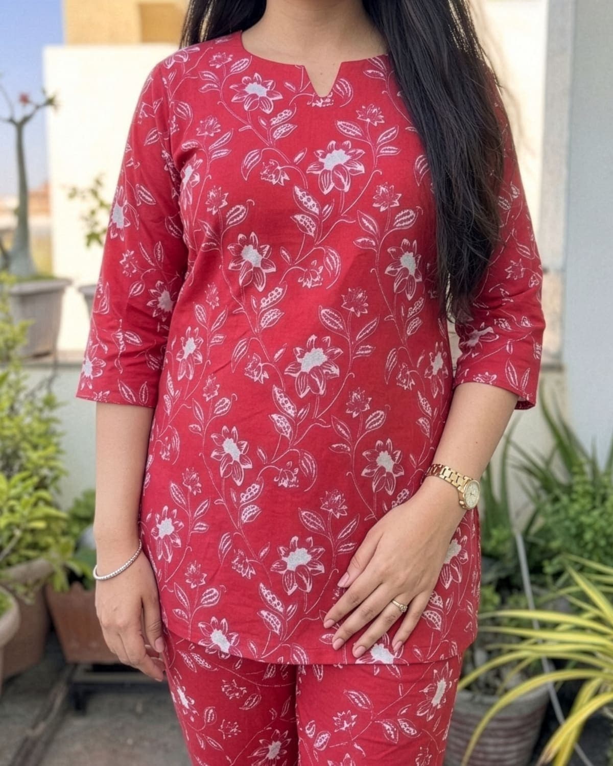 Naira - Printed Summer Co-ord Set — view 2