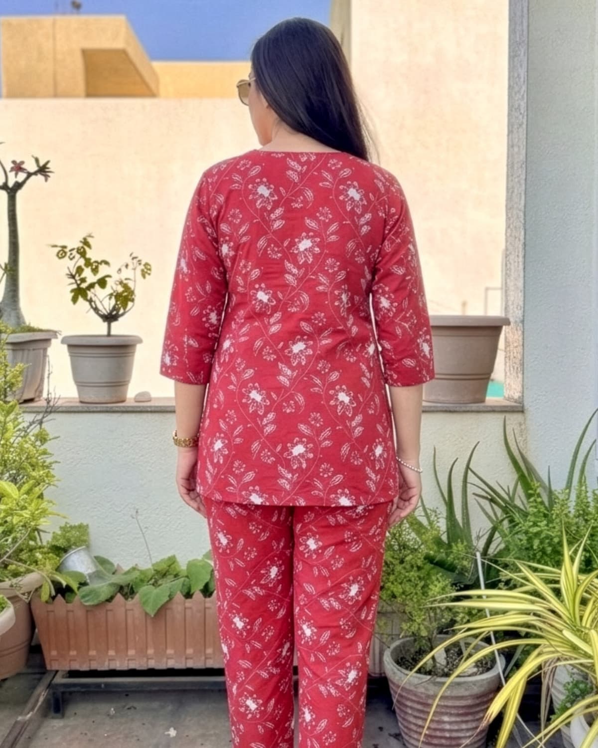 Naira - Printed Summer Co-ord Set — view 3
