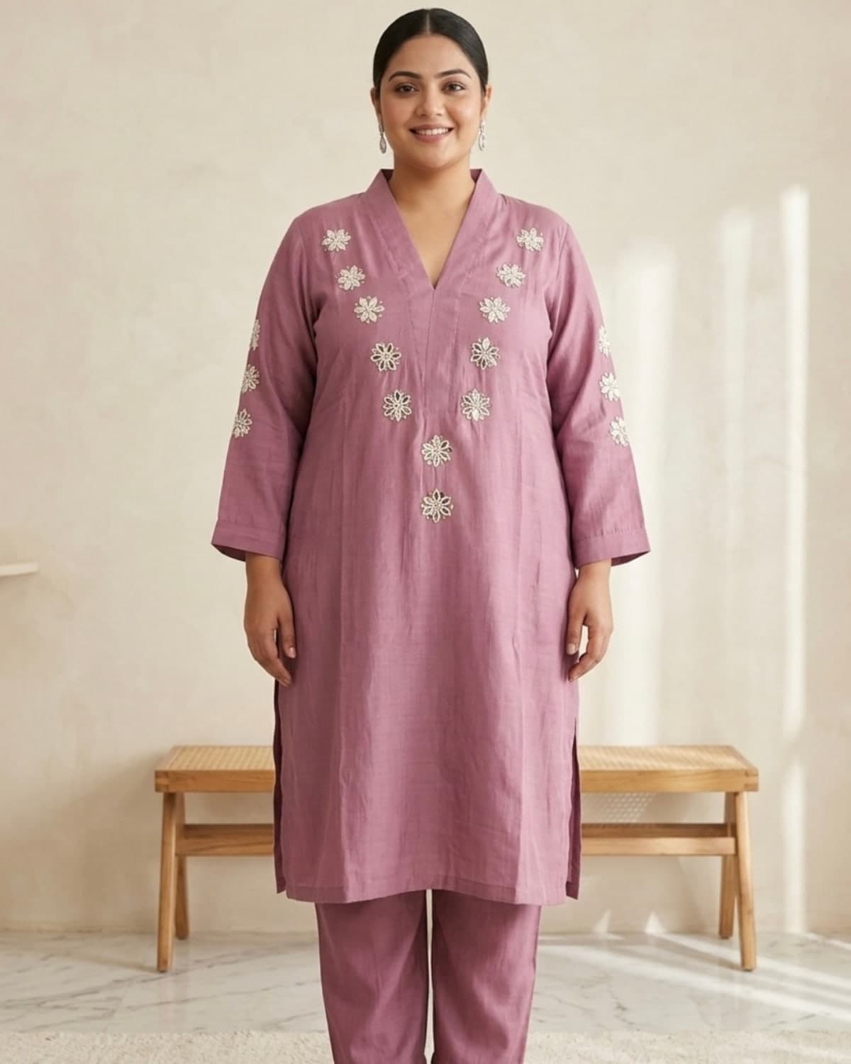 Aaina – Mirror Work Co-ord Set