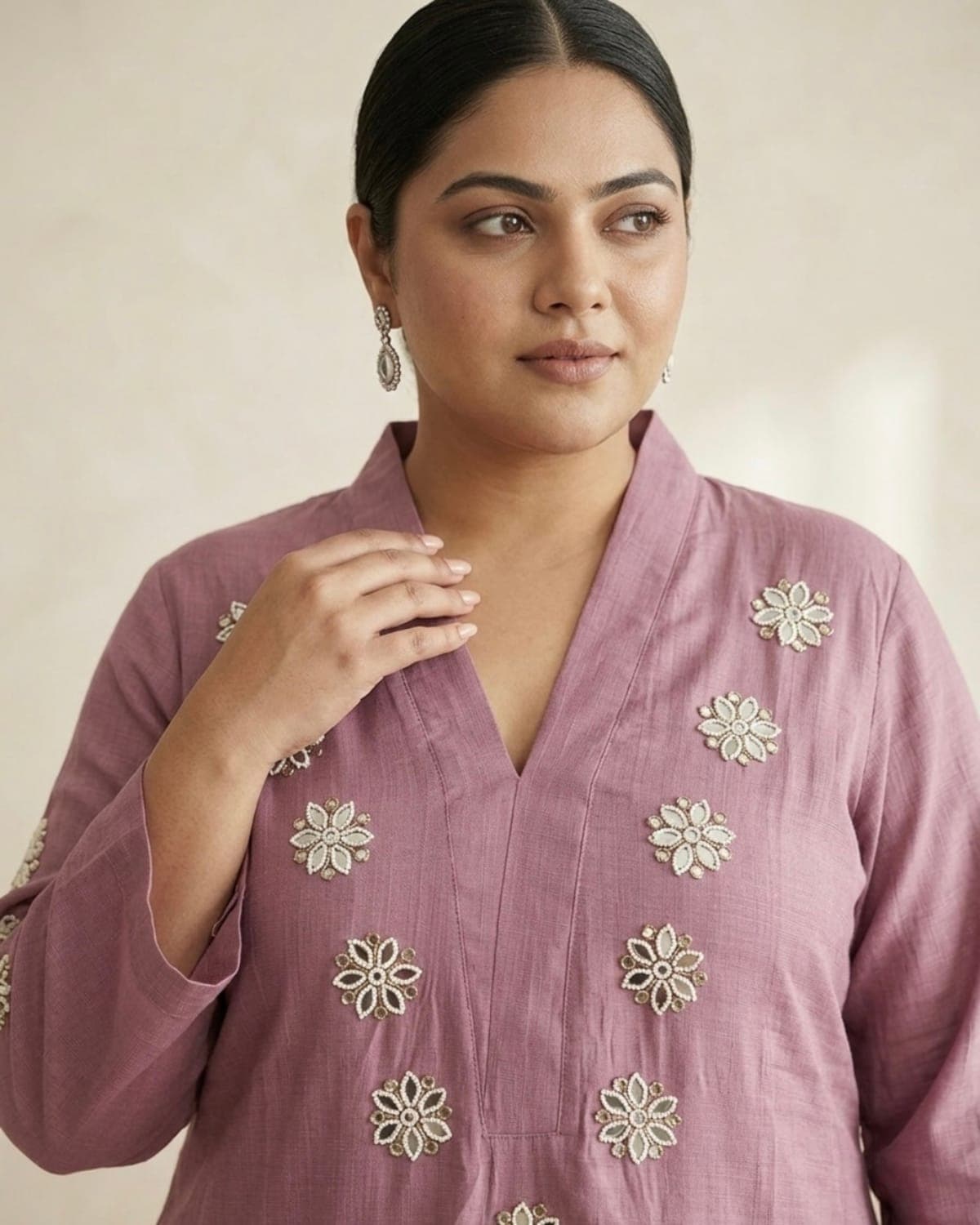 Aaina – Mirror Work Co-ord Set — view 2