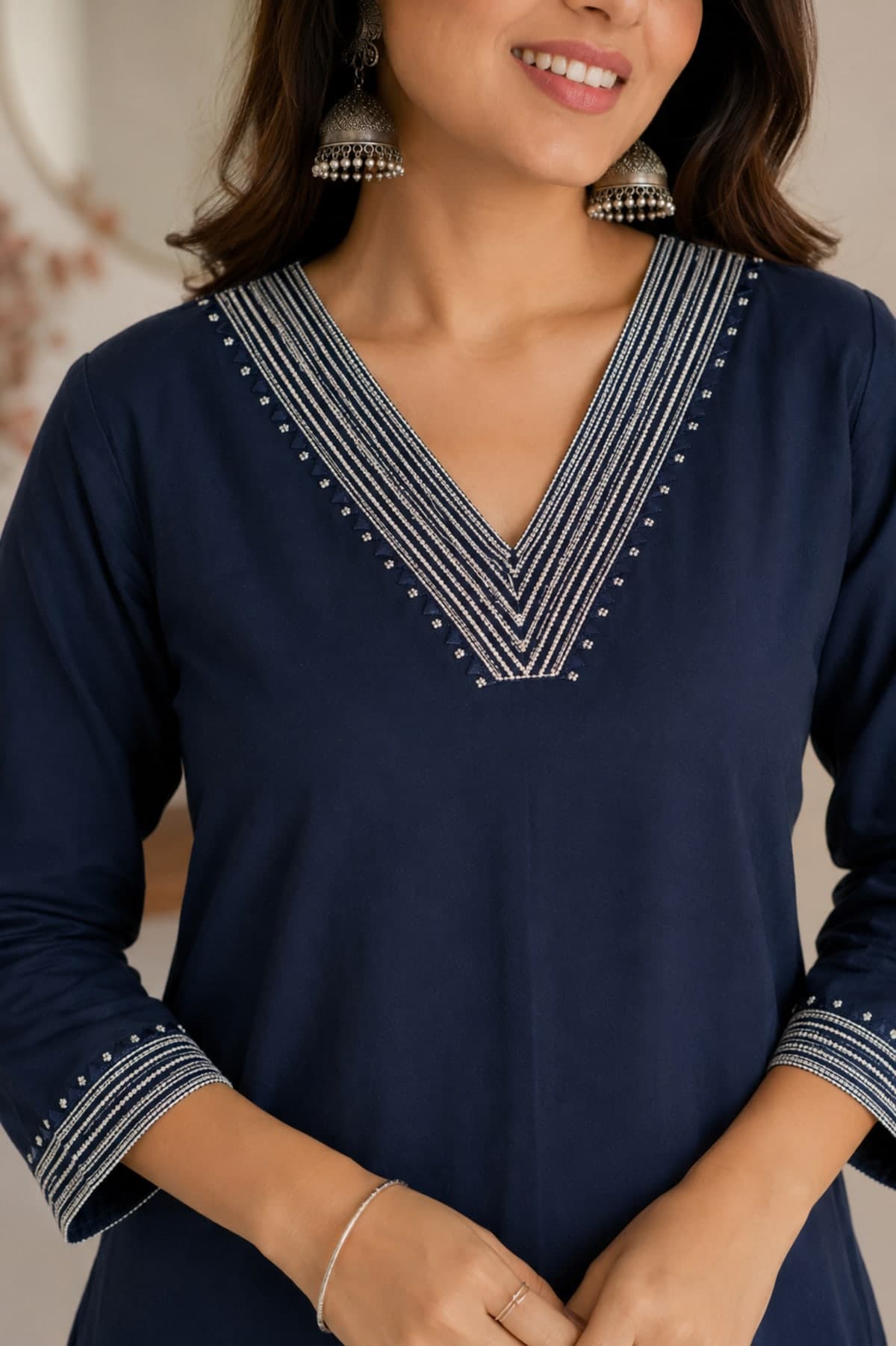 Aavika – Threadwork Co-ord Set — view 2