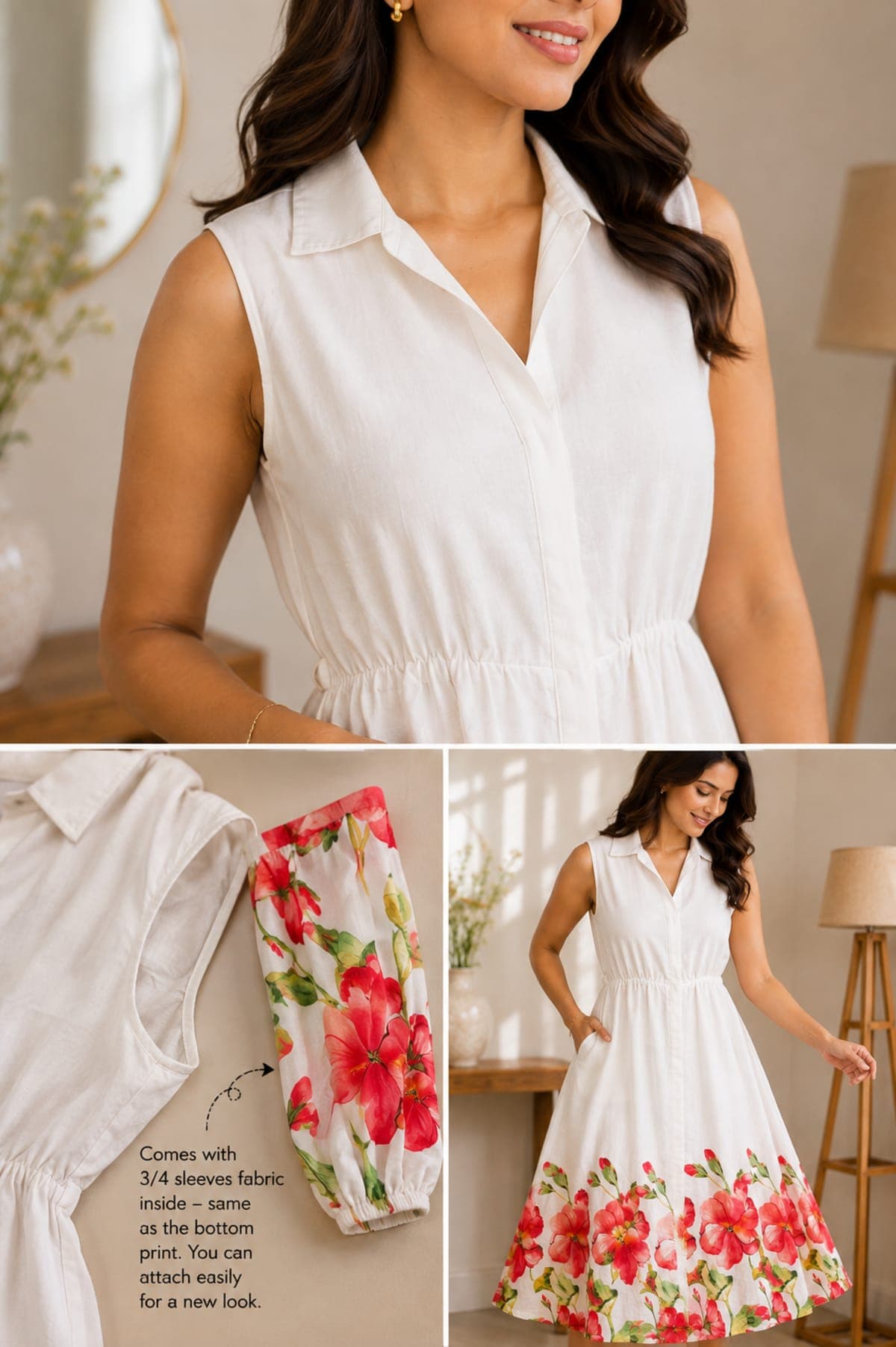 Phool – Printed Midi Dress — view 2