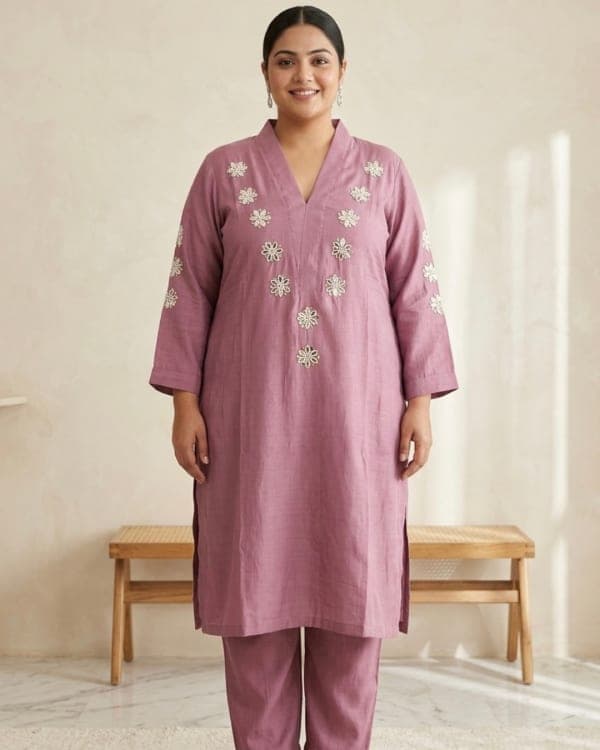 Aaina – Mirror Work Co-ord Set