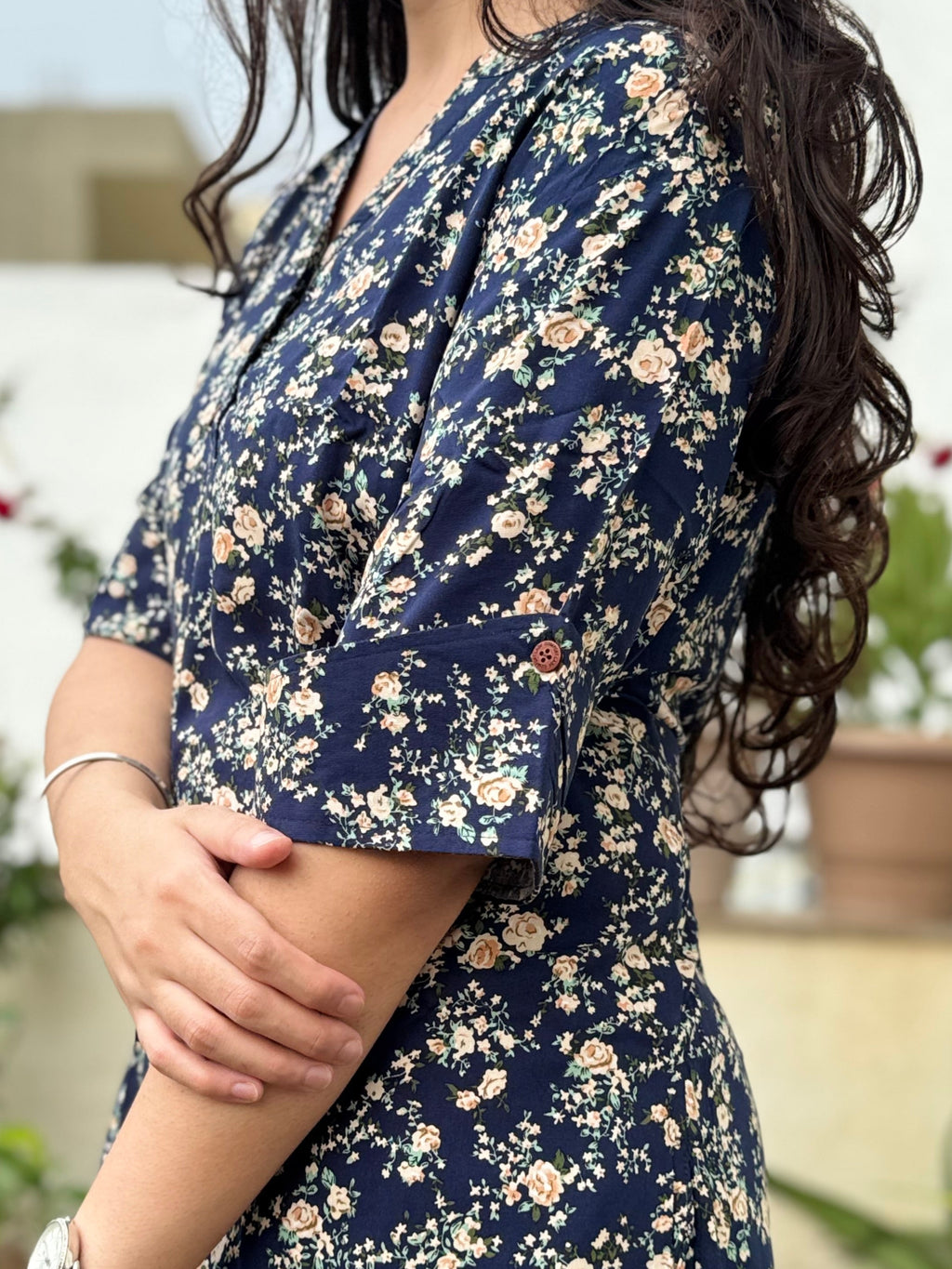 Ruhani – Printed Muslin Co-ord Set